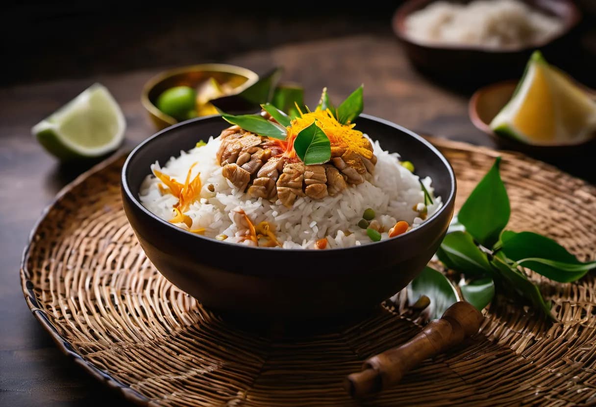 Khao Mok Gai (ข้าวหมกไก่)