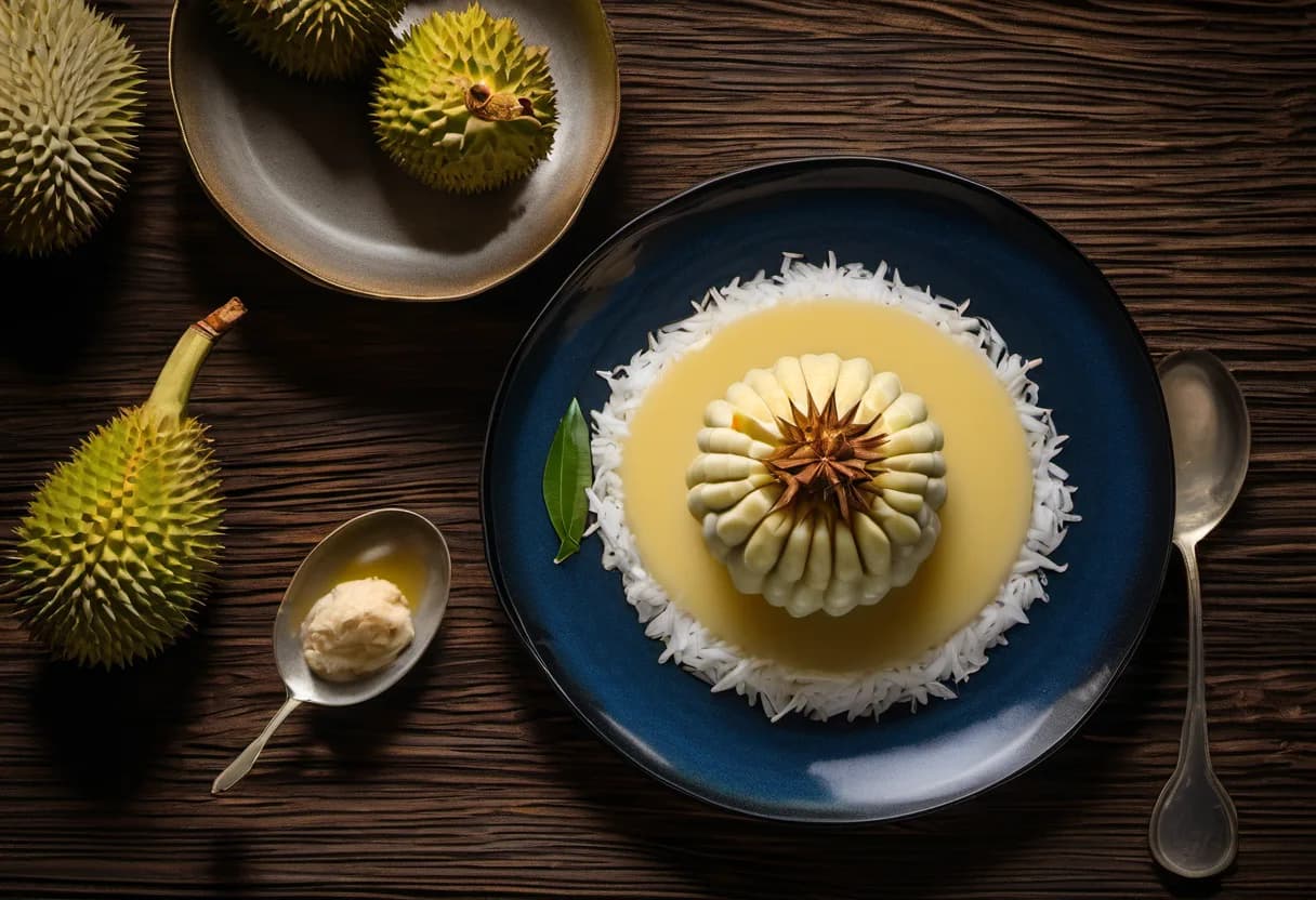 Khao Niew Durian (ข้าวเหนียวทุเรียน)