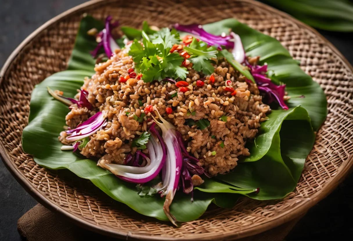 Nam Tok Moo (น้ำตกหมู)