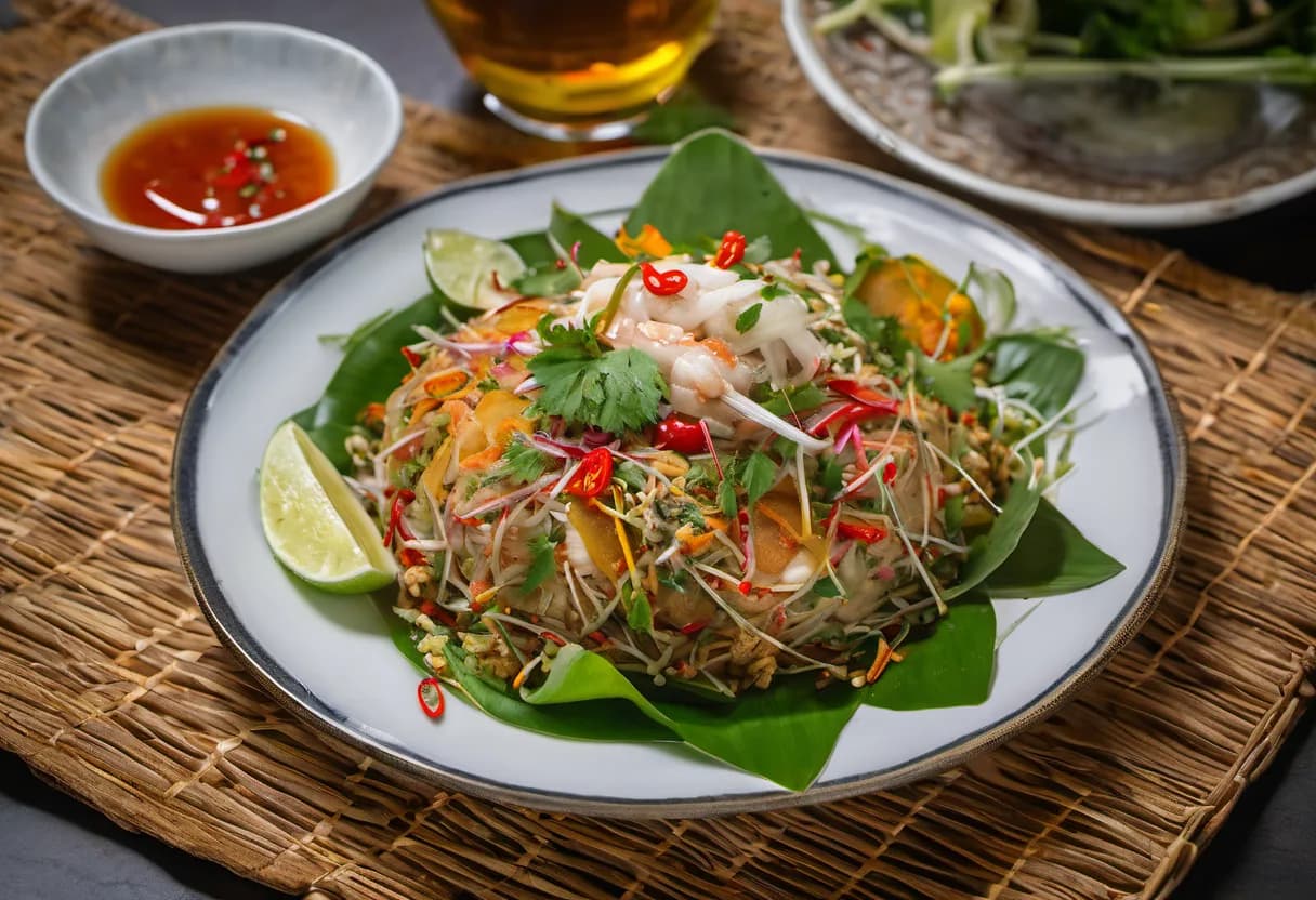 Som Tum Poo Plara (ส้มตำปูปลาร้า)