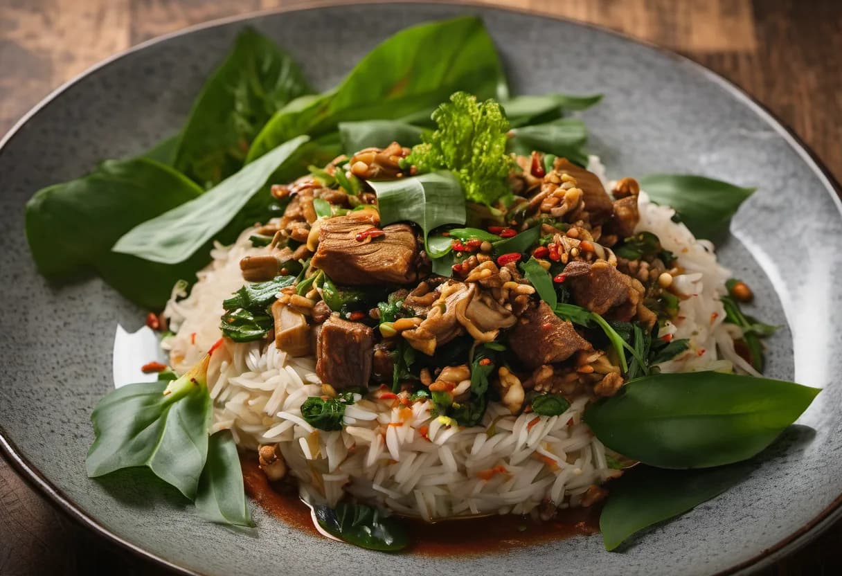 Pad Pak Ruam (ผัดผักรวม)