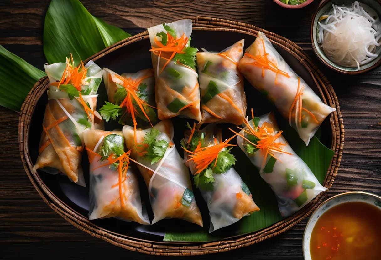 Spring Rolls (ปอเปี๊ยะ)
