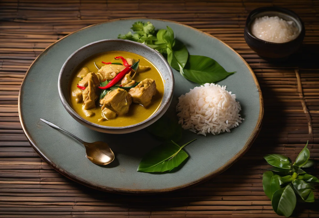 Gaeng Keow Wan Gai (แกงเขียวหวานไก่)