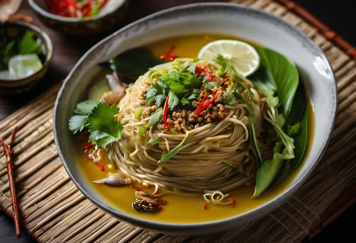 Kanom Jeen (ขนมจีน)