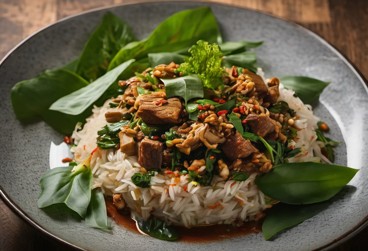 Pad Pak Ruam (ผัดผักรวม)