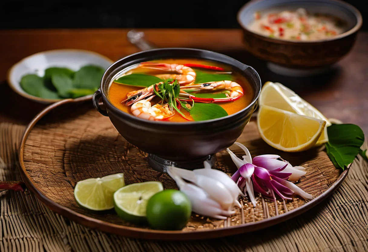 Tom Yum Nam Khon (ต้มยำน้ำข้น)